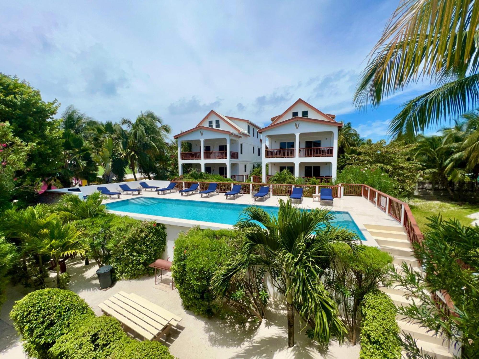 Villa Velento Partial Ocean View Penthouse #7 à Caye Caulker Extérieur photo